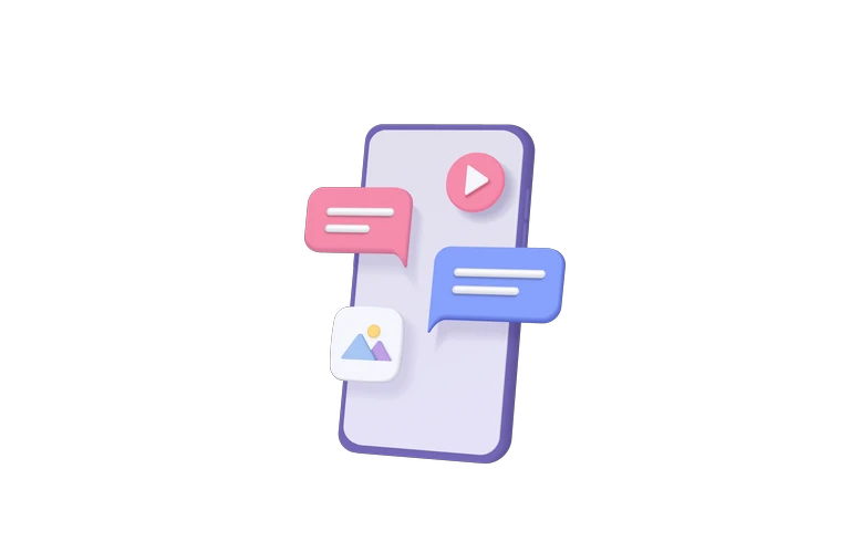 Telefon i piktogramy